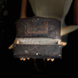 Hakiki Deri, El Yapımı Kadın Çanta, Kadın Cüzdan Larissa v104