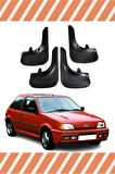 Ford Fiesta 1990-2002 uyumlu 4’lü tozluk çamurluk paçalık dayanıklı
