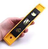 Su Terazisi Mini  Eğim Ölçen Terazi Mıknatıslı Çok Amaçlı Ölçüm 22CM Yüzey Ölçümü