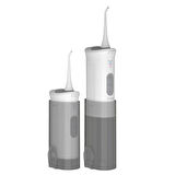 Kiwi Ktb-6050 Taşınabilir Ağız Duşu Şarj Edilebilir Diş Protez Bakım Ve Ağız Duşu- GRİ