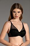 Kadın Siyah Dolgusuz B Cup Sütyen
