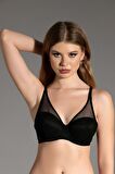 Kadın Siyah Dolgusuz B Cup Sütyen
