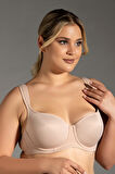 Kadın Ten Rengi Dolgusuz D Cup Sütyen