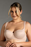 Kadın Ten Rengi Dolgusuz D Cup Sütyen