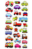 Sticker Kabartmalı Stiker Çıkartma Etiket (LTA006)-18x9 cm- itfaiye araba