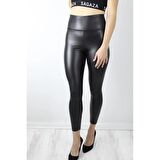 Şardonlu Deri Tayt Siyah - 1511.110