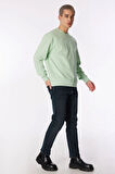 Levis Bisiklet Yaka Yeşil Erkek Sweatshırt A2826-0017_RELAXD GRAPHIC CREW BW C