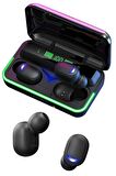 E10 Mipods Bt 5.1 Oyuncu Kulaklığı Işıklı Led Göstergeli Bluetooth Kulakiçi Kulaklık