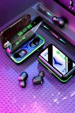 E10 Mipods Bt 5.1 Oyuncu Kulaklığı Işıklı Led Göstergeli Bluetooth Kulakiçi Kulaklık