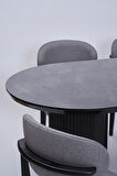 Bohem Boyalı HighGloss MDF Yemek Masası 90*170