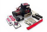 MXO Sentetik Halatlı Uzk. Kum. 3000 lb Vinç 12 V