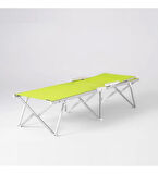 FOLDZEN Katlanabilir, Hafif, Dayanıklı, Çantalı ve Pratik Şezlong – Neon Yeşil