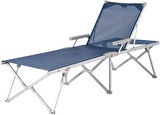 FOLDZEN Katlanabilir, Hafif, Dayanıklı, Çantalı ve Pratik Şezlong – Lacivert