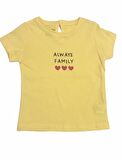 Divonette Body Always Family Baskılı Sarı