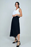 Kadın Yanları Kısa Astarlı Uzun Tül Etek