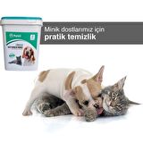 Kedi Köpek Için Hijyenik Tüy Ve Pati Temizleme Islak Kova Mendil 400 Adet Eko