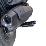 Gp Kompozit Egzoz Koruma Takozu Siyah Yamaha X-max 400 2018-2021