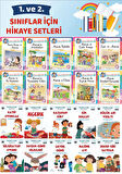 1.ve2.Sınıflar İçin 20 li Hikaye Seti (32 Sayfa)