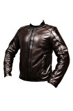 Moto Deri Mont Antik Kahve M Beden