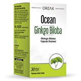 Orzax Ocean Ginkgo Biloba Takviye Edici Gıda 30 Bitkisel Kapsül
