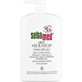 Sebamed Liquid Face & Body Wash 1000 ml Likit Yüz ve Vücut Temizleme Jeli - Diş Beyazlatıcı Köpük Hediye