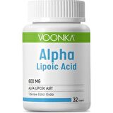 Voonka Alpha Lipoic Acid 600mg 32 Kapsül