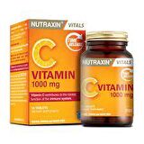 Nutraxin Vitamin C 1000 mg Takviye Edici Gıda 30 Tablet