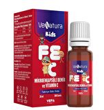 VeNatura Kids Mikroenkapsüle Demir ve Vitamin C Takviye Edici Gıda 20 ml