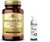 Solgar Vitamin K2 100 mcg 50 Kapsül -  Diş Beyazlatıcı Köpük Hediye