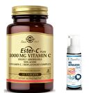 Solgar Ester-C Plus 1000 mg 30 Kapsül - Diş Beyazlatıcı Köpük Hediye