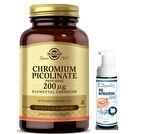 Solgar Chromium Picolinate 200 mcg 90 Kapsül - Diş Beyazlatıcı Köpük Hediye