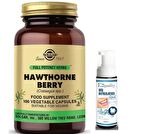 Solgar Hawthorne Berry 100 Kapsül - Diş Beyazlatıcı Köpük Hediye 