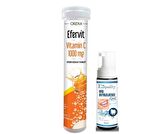 Orzax Efervit Vitamin C 1000mg 20 Tablet - Diş Beyazlatıcı Köpük Hediye