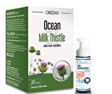 Orzax Ocean Milk Thistle Takviye Edici Gıda 30 Tablet - Diş Beyazlatıcı Köpük Hediye