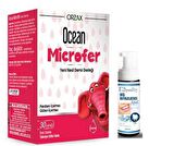 Orzax Ocean Microfer Takviye Edici Gıda 30 ml - Damla - Diş Beyazlatıcı Köpük Hediye