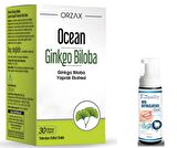 Orzax Ocean Ginkgo Biloba Takviye Edici Gıda 30 Bitkisel Kapsül - Diş Beyazlatici Köpük Hediye