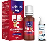VeNatura Kids Mikroenkapsüle Demir ve Vitamin C Takviye Edici Gıda 20 ml - Diş Beyazlatıcı Köpük Hediye
