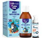 VeNatura Kids Premium Omega 3 Takviye Edici Gıda 150 ml  - Diş Beyazlatıcı Köpük Hediye 