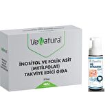 VeNatura İnositol ve Folik Asit (Metilfolat) 20 Saşe- Diş Beyazlatıcı Köpük Hediye 