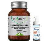 VeNatura Probiotic Support Probiyotik Mikroorganizma 30 Kapsül - Diş Beyazlatıcı Köpük Hediye