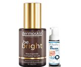 Dermoskin Be Bright Niacinamide Complex Serum 30 ml - Diş Beyazlatıcı Köpük Hediye 