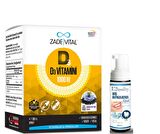 Zade Vital 1000IU D3 Vitamini ve Çörek Otu Yaği İçeren Sprey 20 ml - Diş Beyazlatıcı Köpük Hediye 