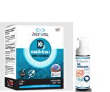 Zade Vital Vitamin D3K2 ve Keten Tohumu İçeren Damla 20 ml - Diş Beyazlatıcı Köpük Hediye 