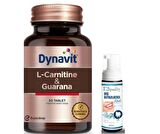 Eczacıbaşı Dynavit L-Carnitine ve Guarana Takviye Edici Gıda 30 Tablet - Diş Beyazlatıcı Köpük Hediye