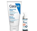 CeraVe Nemlendirici Krem 50 ml - Diş Beyazlatıcı Köpük Hediye