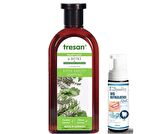 Tresan 6 Bitki Kepek Karşıtı Şampuan 300 ml- Diş Beyazlatıcı Köpük Hediye