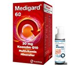 Medigard Vitamin Mineral Compleks CoQ10 60 Tablet- Diş Beyazlatıcı Köpük Hediye