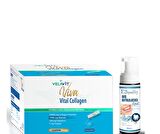 Velavit Viva Vital Collagen Toz Takviye Edici Gıda 30 Saşe- Diş Beyazlatıcı Köpük Hediye 