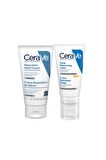 CeraVe Bakım Seti  Onarıcı El Kremi 50 ml | CeraVe Yüz Kremi SPF 25 52 ml