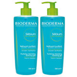 Bioderma Sebium Foaming Temizleme Jeli 2x500 ml